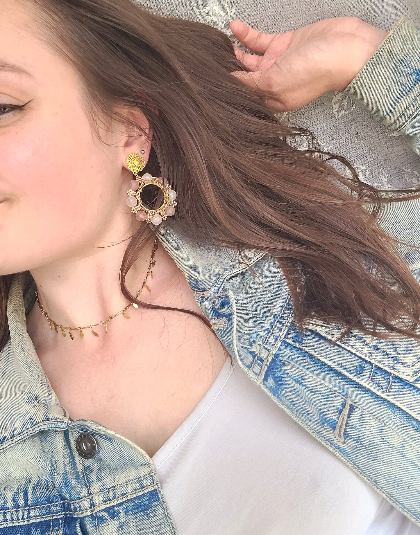 LUMINOSA earrings (quartz)