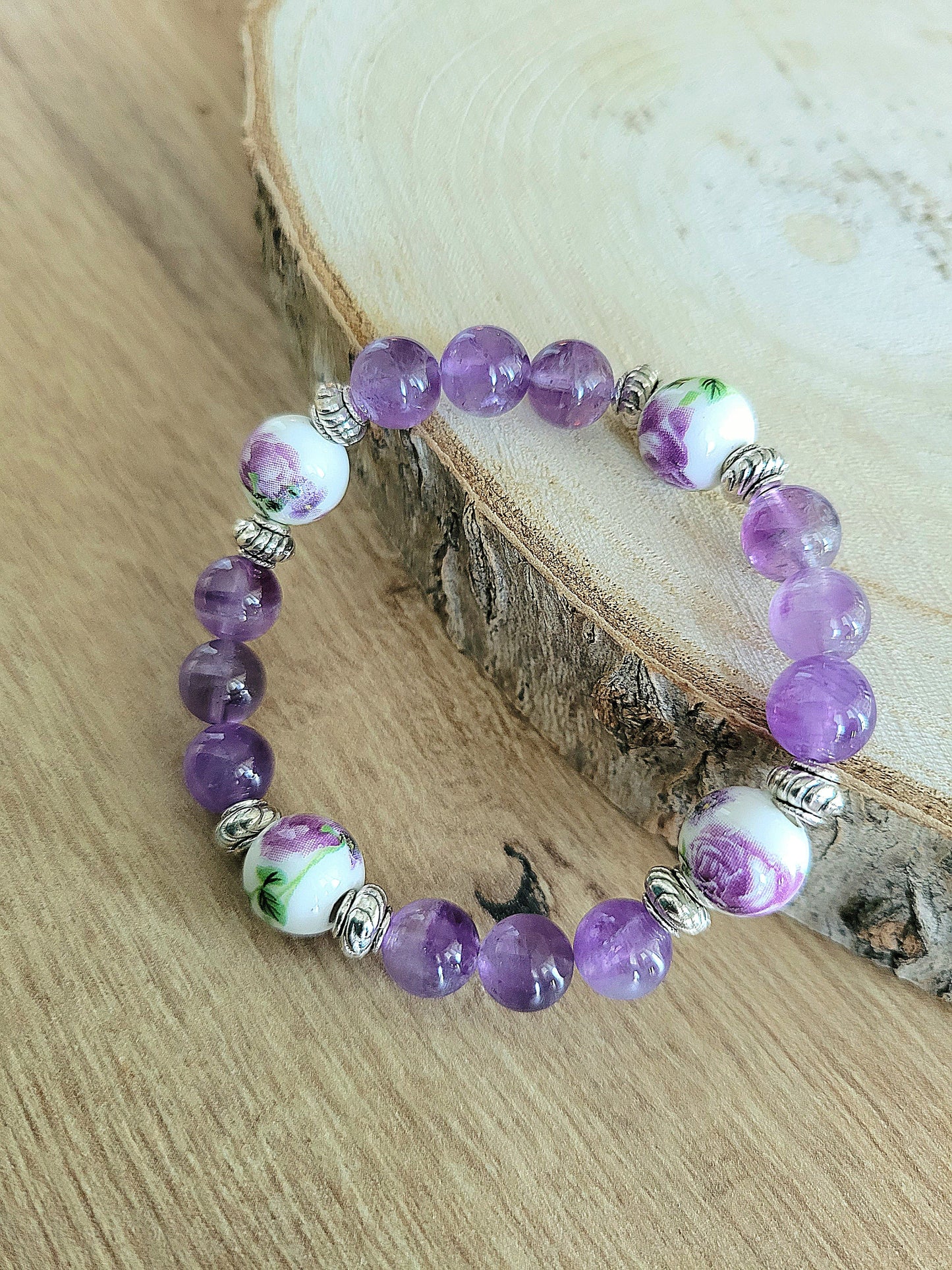 PORCELAIN Bracelet (Amethyst)