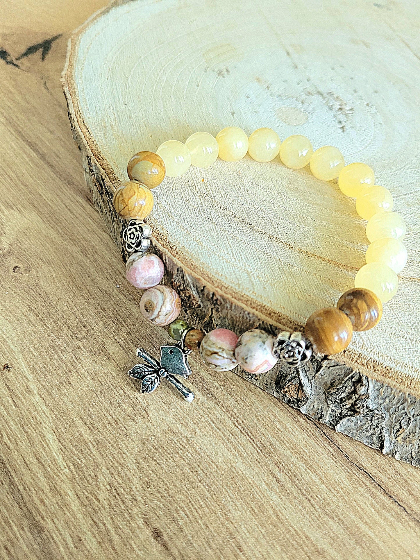 SINGING BIRD bracelet (4 stones)