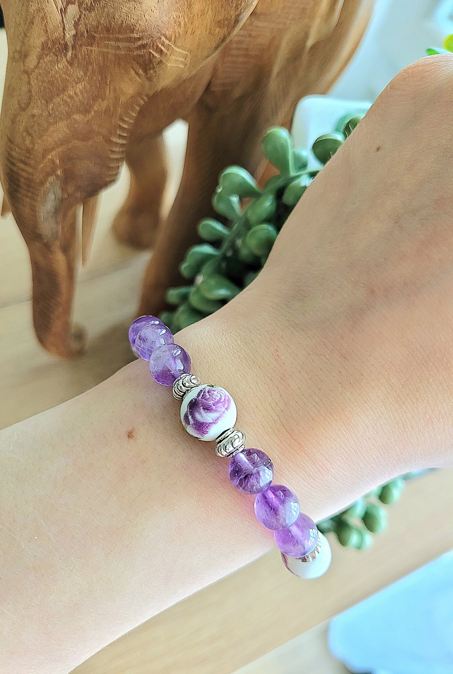 PORCELAIN Bracelet (Amethyst)