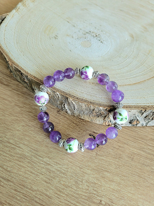 PORCELAIN Bracelet (Amethyst)